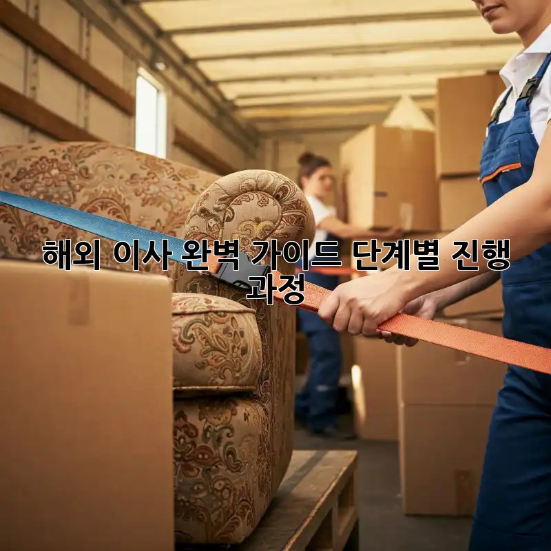 해외 이사, 완벽 가이드: 단계별 진행 과정